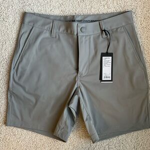 Rhone Mens 7” Commuter Short in Light Grey, Size 28